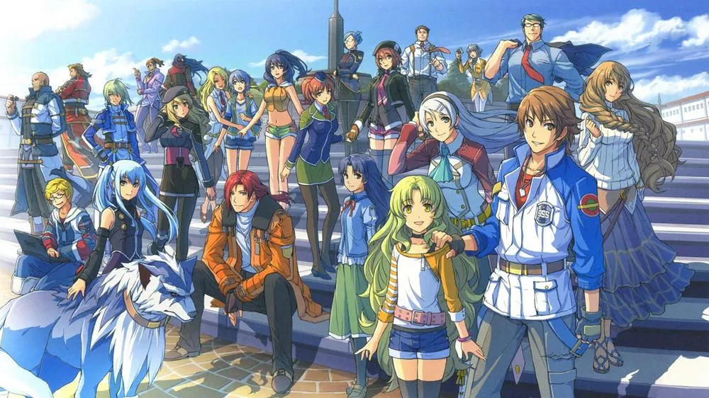 碧之軌跡角色群