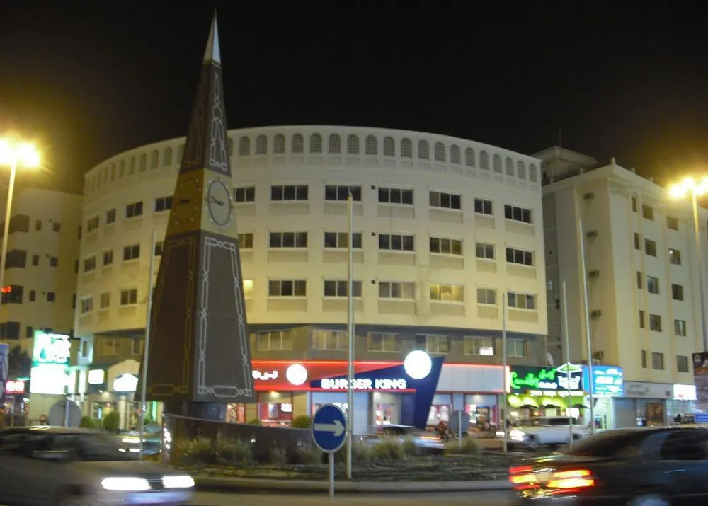 Bahrain城市的晚上