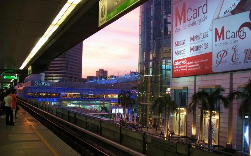 Siam車站的Magic Hour