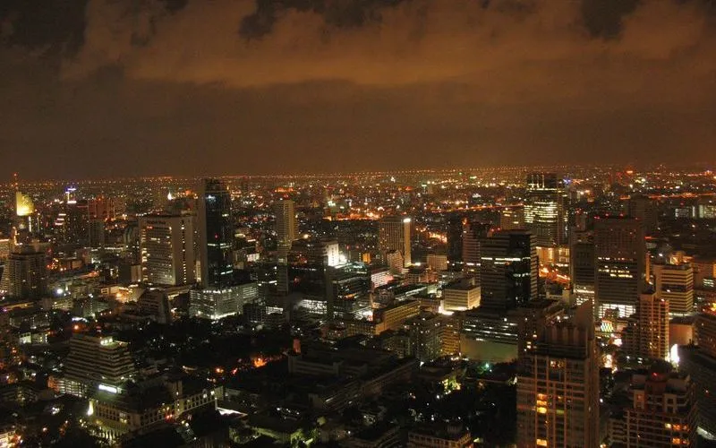 在Vertigo的曼谷夜景