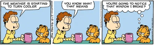 Garfield 2007.10.17 by Jim Davis