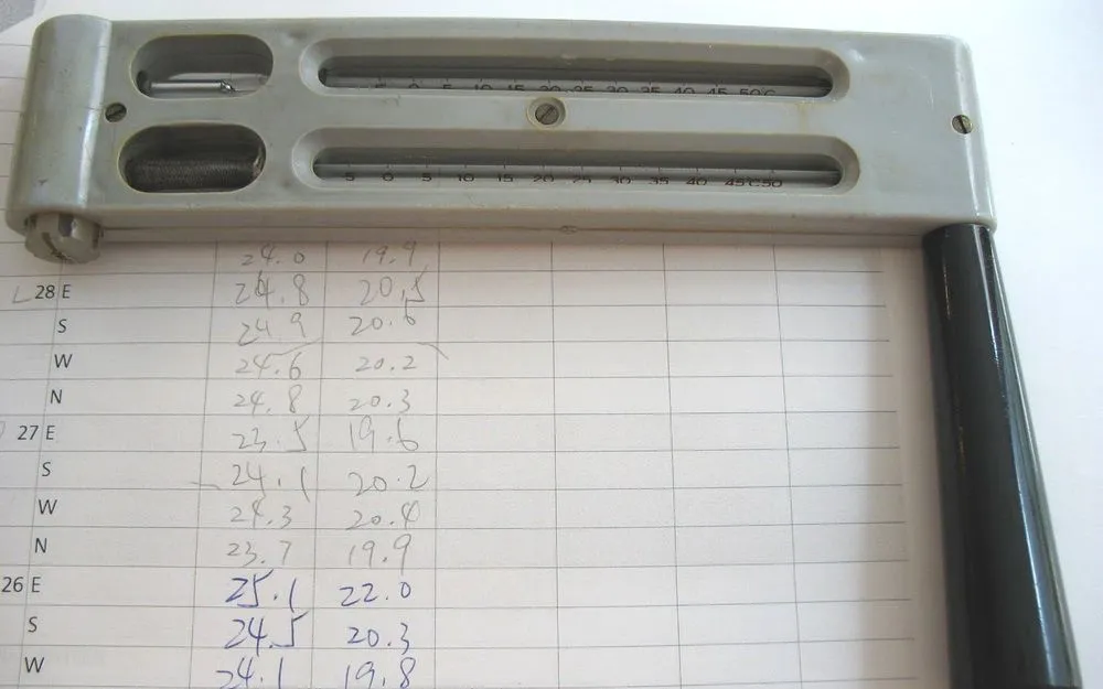 溫度計和量度記錄