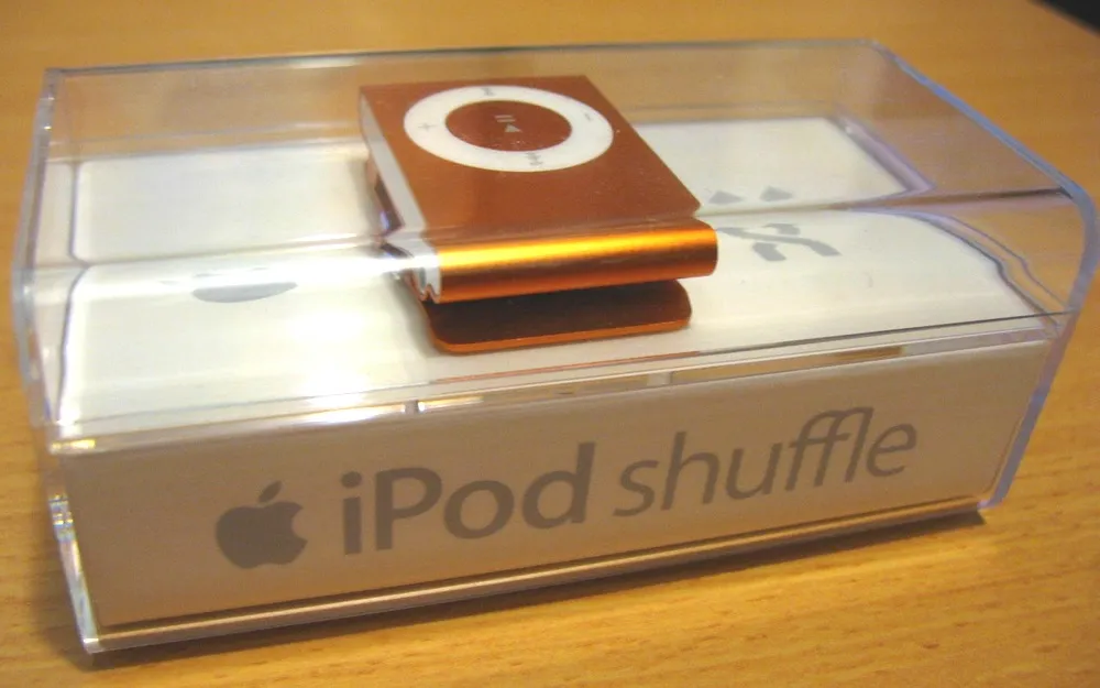 iPod Shuffle包裝盒
