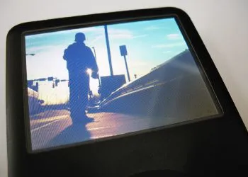 iPod Classic顯示屏