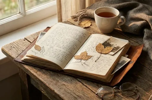 Journal nostalgic autumn