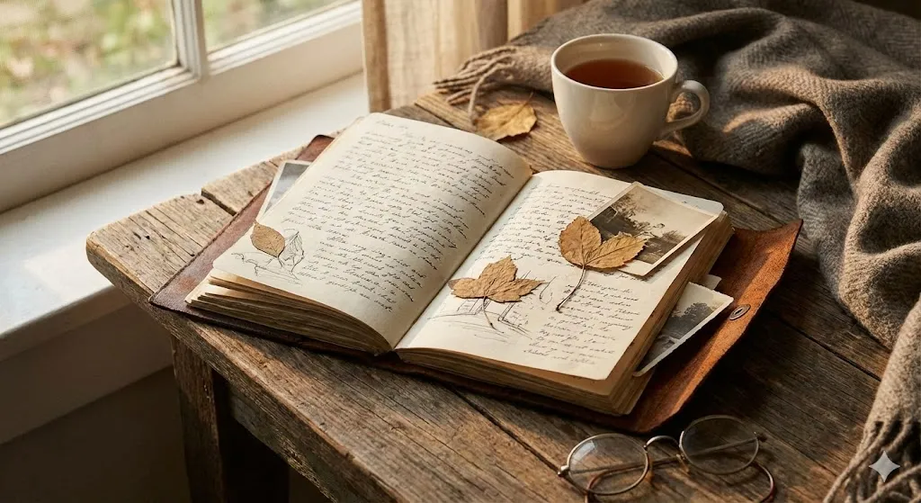 Journal nostalgic autumn
