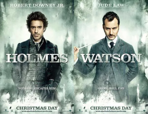 Sherlock Holmes 2009 - Robert Downey Jr. and Jude Law