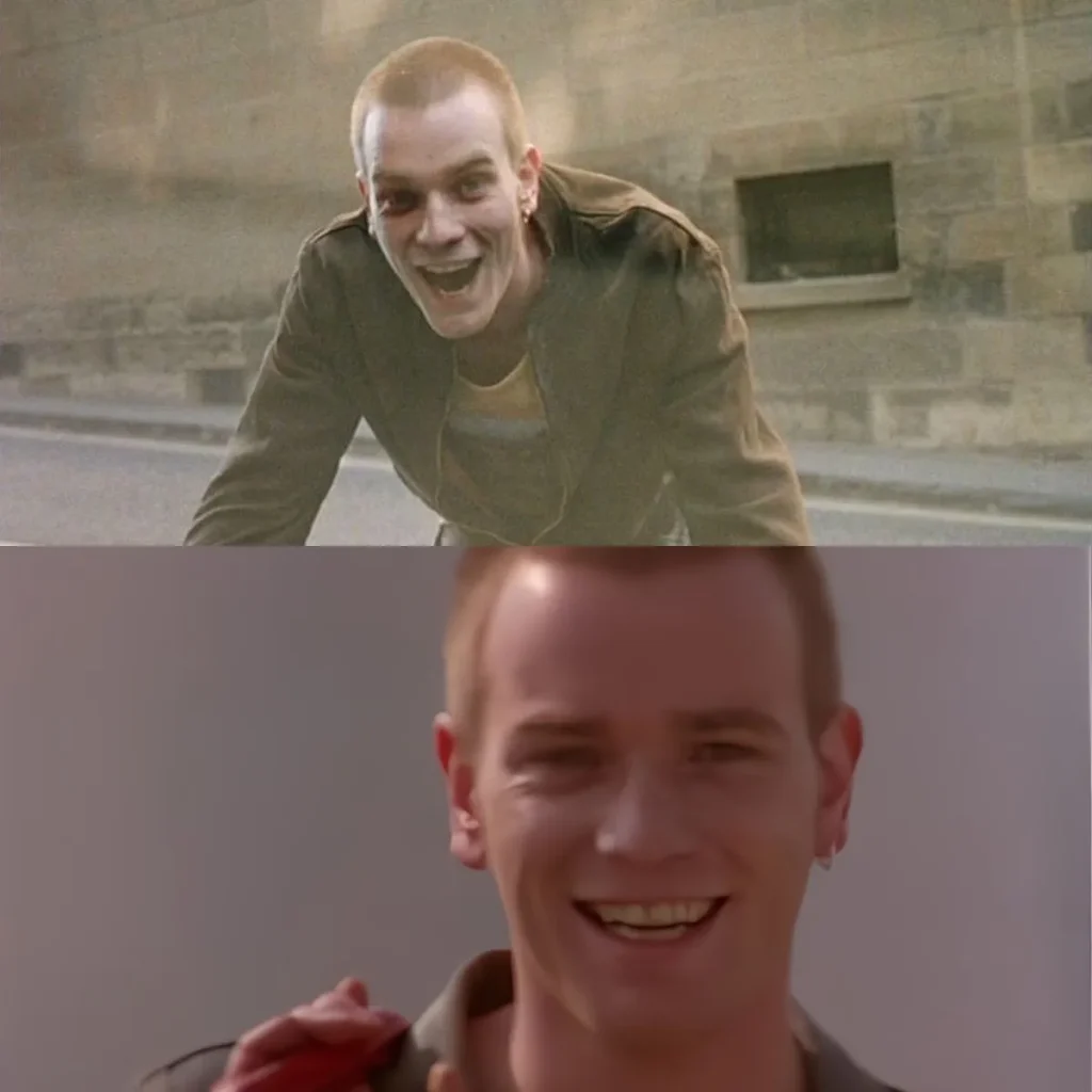 Renton的兩種笑容