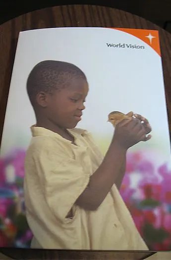 World Vision Child Sponsorship Booklet